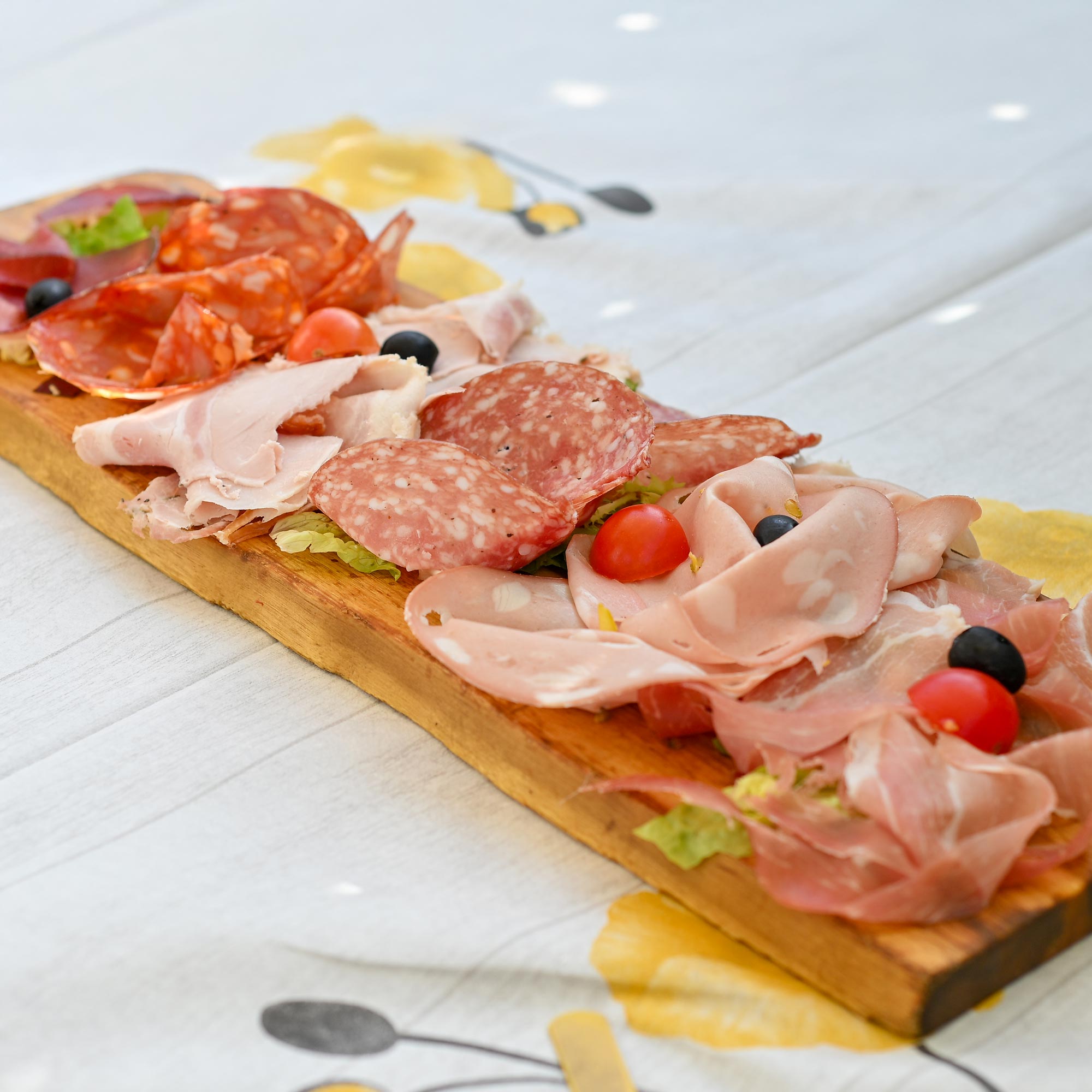 Tagliere di salumi ristorante Lo Zio Frankie